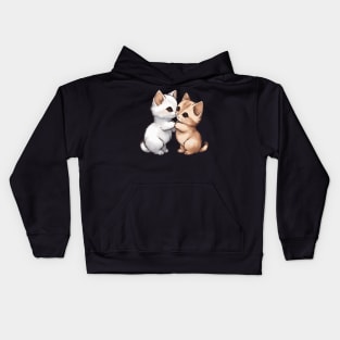 Cute Munchkin Cat Kids Hoodie